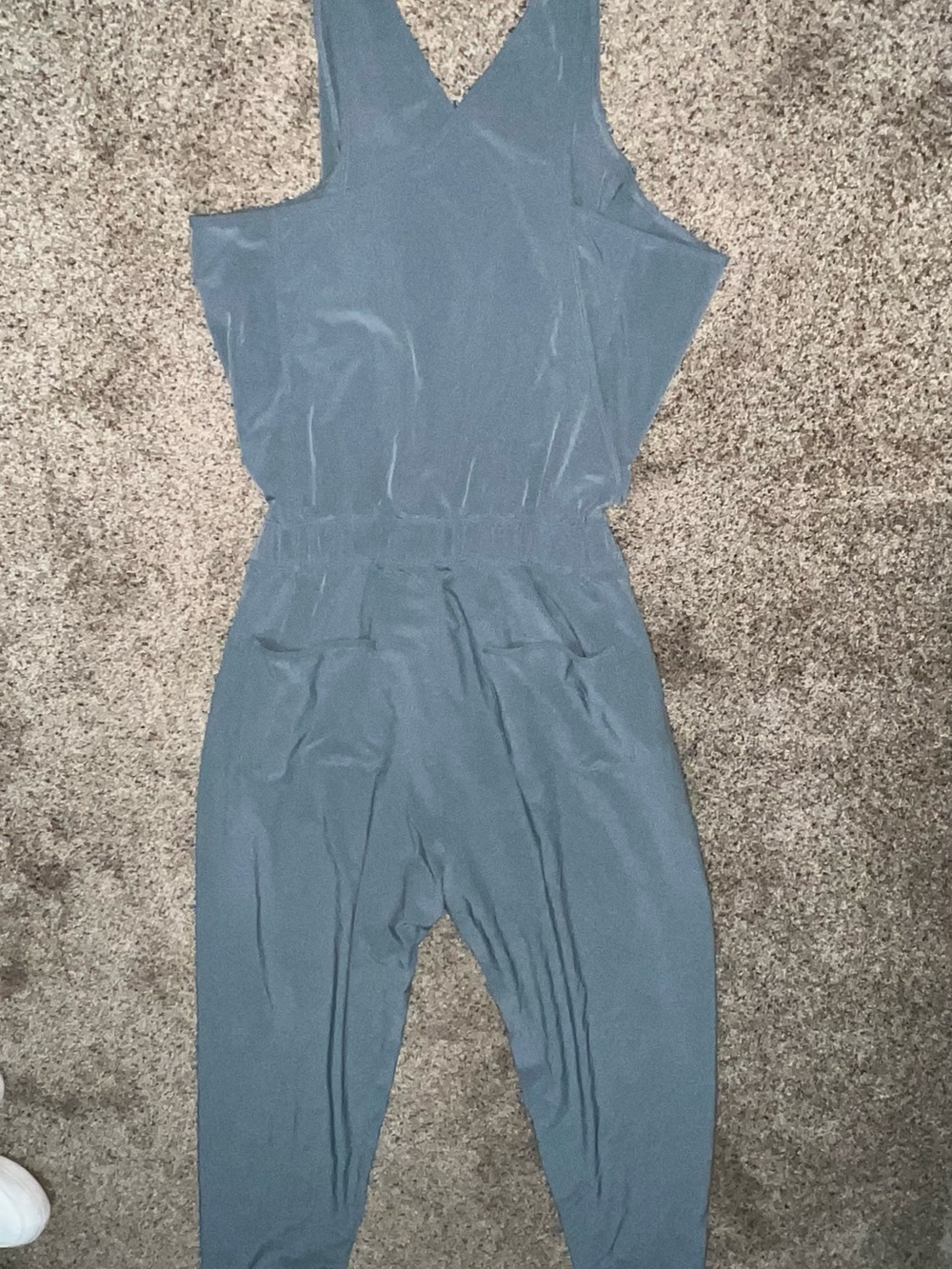 Patagonia plume grey fleetwith romper XL
